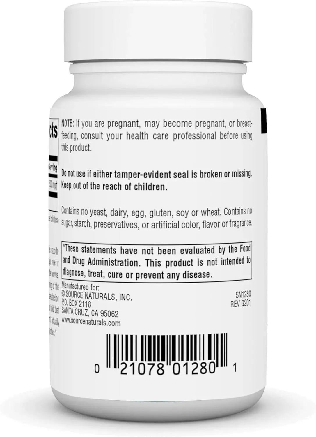 SOURCE NATURALS - Source Naturals Taurine 500Mg. 60 Tabletas - The Red Vitamin MX - Suplementos Alimenticios - {{ shop.shopifyCountryName }}