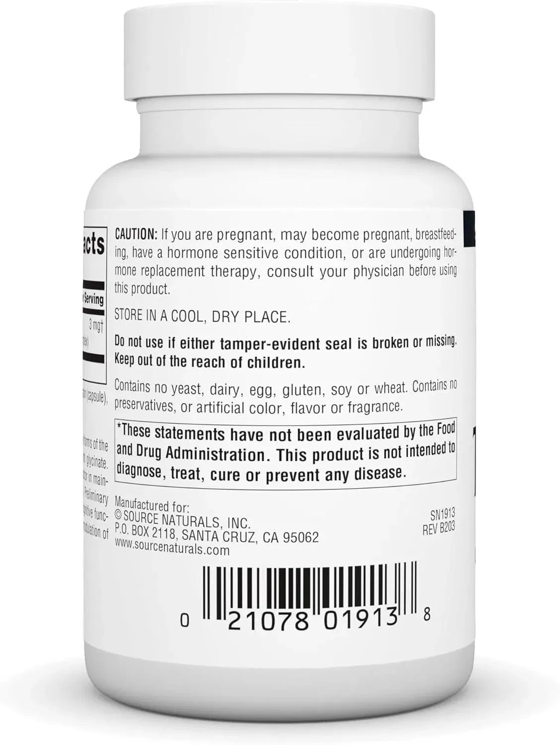 SOURCE NATURALS - Source Naturals, Triple Boron 3 Mg. 100 Capsulas - The Red Vitamin MX - Suplementos Alimenticios - {{ shop.shopifyCountryName }}