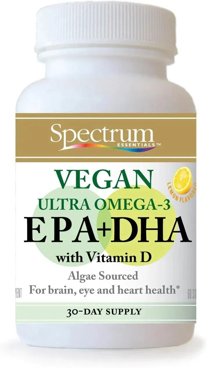 SPECTRUM ESSENTIALS - Spectrum Essentials Vegan Ultra Omega-3 EPA and DHA 60 Capsulas Blandas - The Red Vitamin MX - Suplementos Alimenticios - {{ shop.shopifyCountryName }}