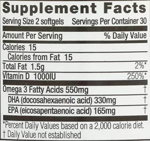 SPECTRUM ESSENTIALS - Spectrum Essentials Vegan Ultra Omega-3 EPA and DHA 60 Capsulas Blandas - The Red Vitamin MX - Suplementos Alimenticios - {{ shop.shopifyCountryName }}