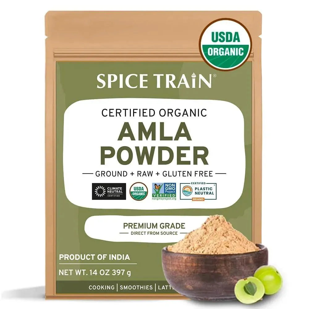 SPICE TRAIN - Spice Train Organic Amla Powder 397Gr. - The Red Vitamin MX - Suplementos Alimenticios - {{ shop.shopifyCountryName }}