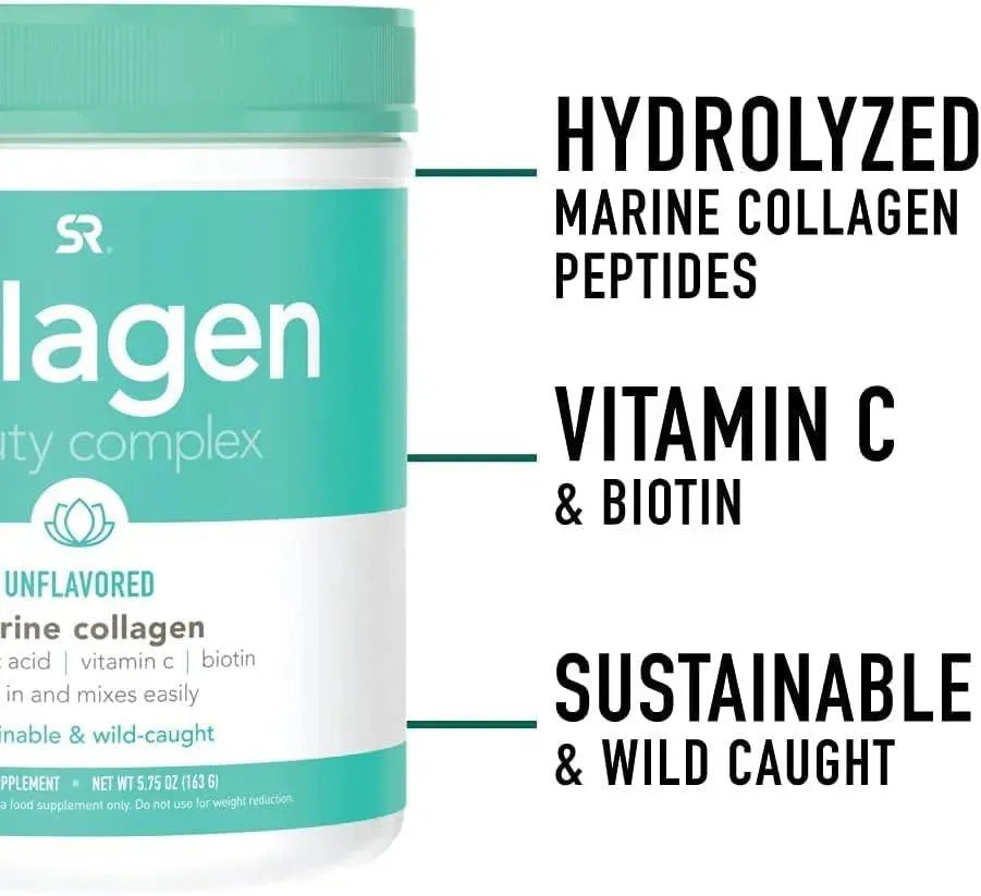 SPORTS RESEARCH - Sports Research Collagen Beauty Complex 163Gr. - The Red Vitamin MX - Suplementos Alimenticios - {{ shop.shopifyCountryName }}