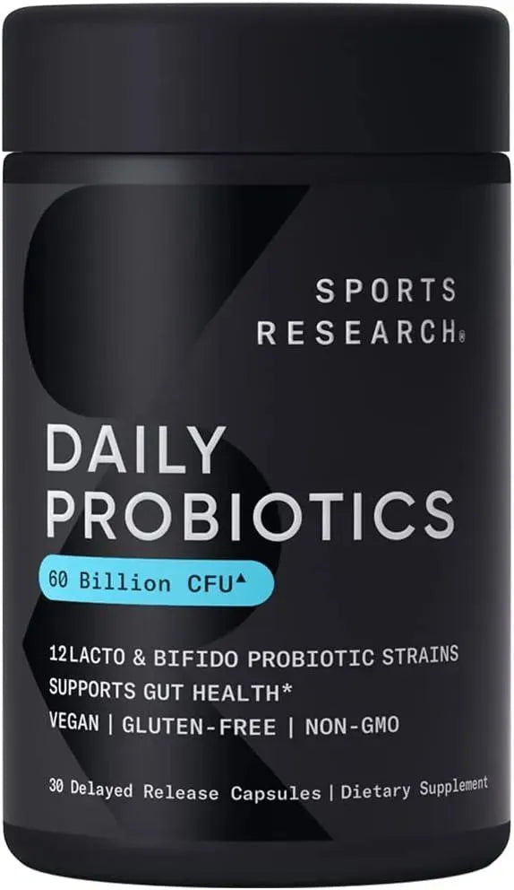 SPORTS RESEARCH - Sports Research Daily Probiotics with Prebiotics 30 Capsulas - The Red Vitamin MX - Suplementos Alimenticios - {{ shop.shopifyCountryName }}