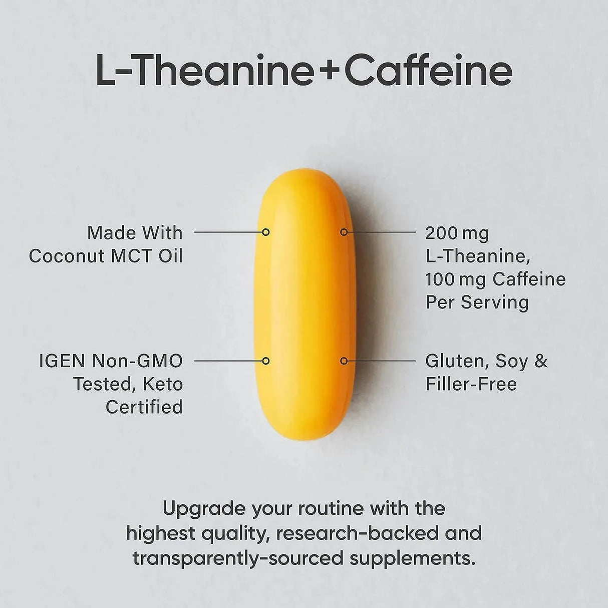 SPORTS RESEARCH - Sports Research L-Theanine with Caffeine & Coconut MCT Oil 60 Capsulas Blandas - The Red Vitamin MX - Suplementos Alimenticios - {{ shop.shopifyCountryName }}