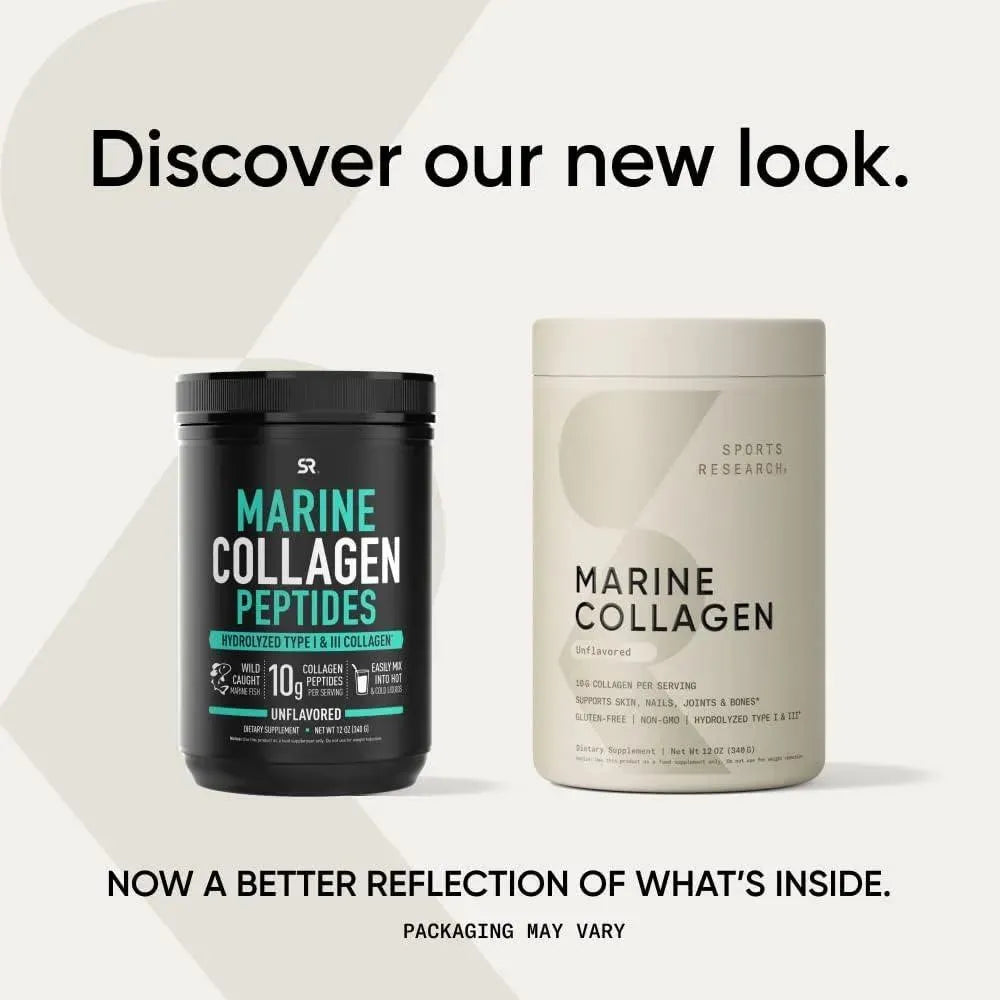 SPORTS RESEARCH - Sports Research Marine Collagen Peptides Powder 340Gr. - The Red Vitamin MX - Suplementos Alimenticios - {{ shop.shopifyCountryName }}