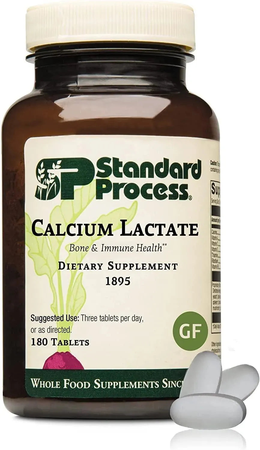 STANDARD PROCESS - Standard Process Calcium Lactate 180 Tabletas - The Red Vitamin MX - Suplementos Alimenticios - {{ shop.shopifyCountryName }}