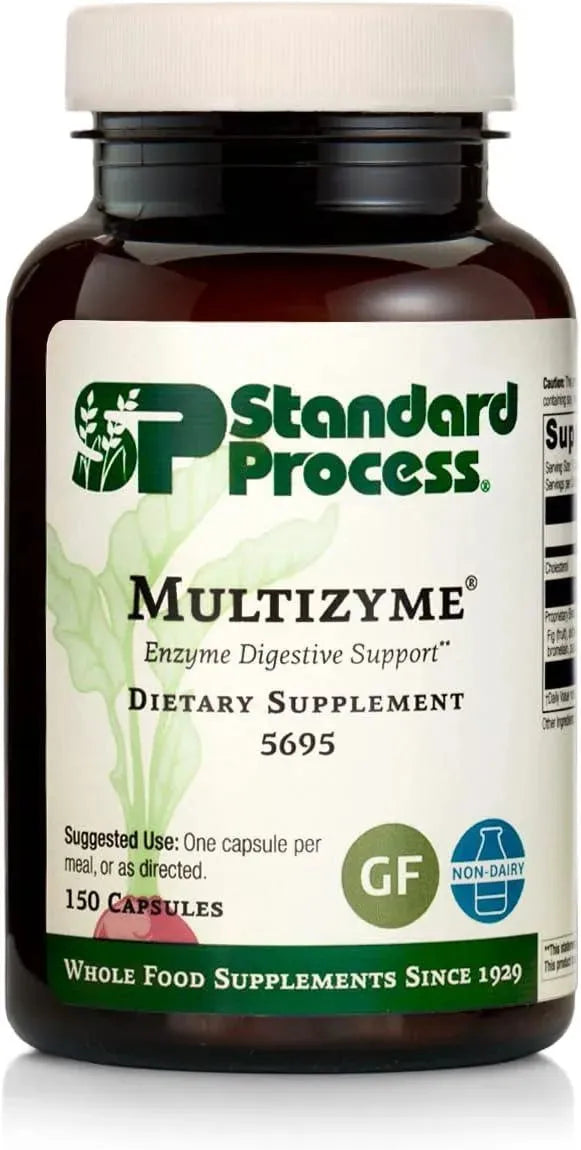 STANDARD PROCESS - Standard Process Multizyme Digestive Enzymes 150 Capsulas - The Red Vitamin MX - Suplementos Alimenticios - {{ shop.shopifyCountryName }}