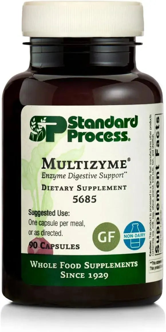 STANDARD PROCESS - Standard Process Multizyme Digestive Enzymes 90 Capsulas - The Red Vitamin MX - Suplementos Alimenticios - {{ shop.shopifyCountryName }}