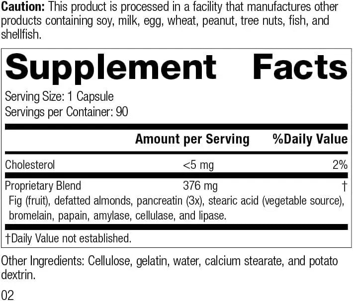 STANDARD PROCESS - Standard Process Multizyme Digestive Enzymes 90 Capsulas - The Red Vitamin MX - Suplementos Alimenticios - {{ shop.shopifyCountryName }}