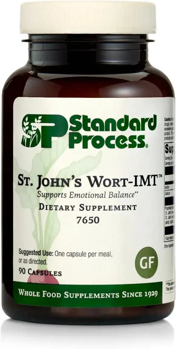 STANDARD PROCESS - Standard Process St John's Wort-IMT 90 Capsulas - The Red Vitamin MX - Suplementos Alimenticios - {{ shop.shopifyCountryName }}