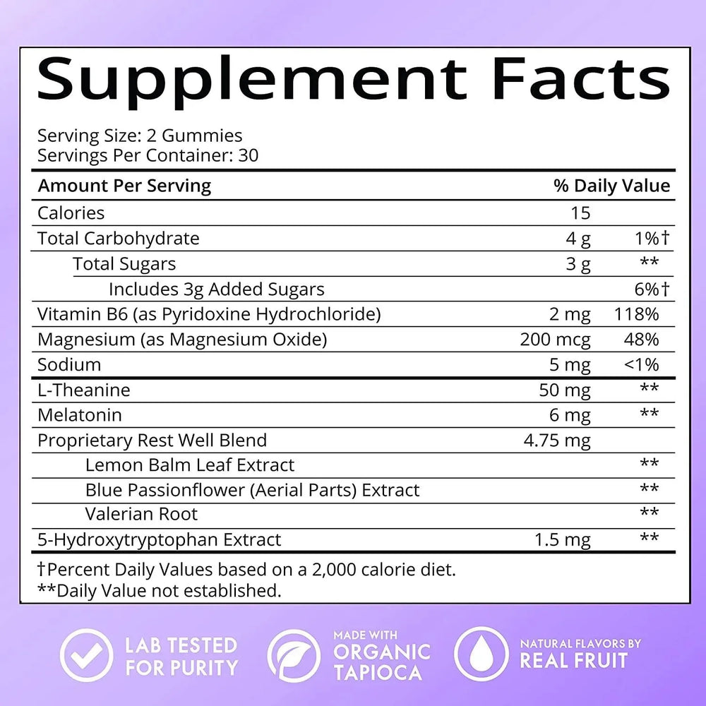 SUGARBEAR - Sugarbear Sleep Aid Gummies 5 HTP 60 Gomitas - The Red Vitamin MX - Suplementos Alimenticios - {{ shop.shopifyCountryName }}