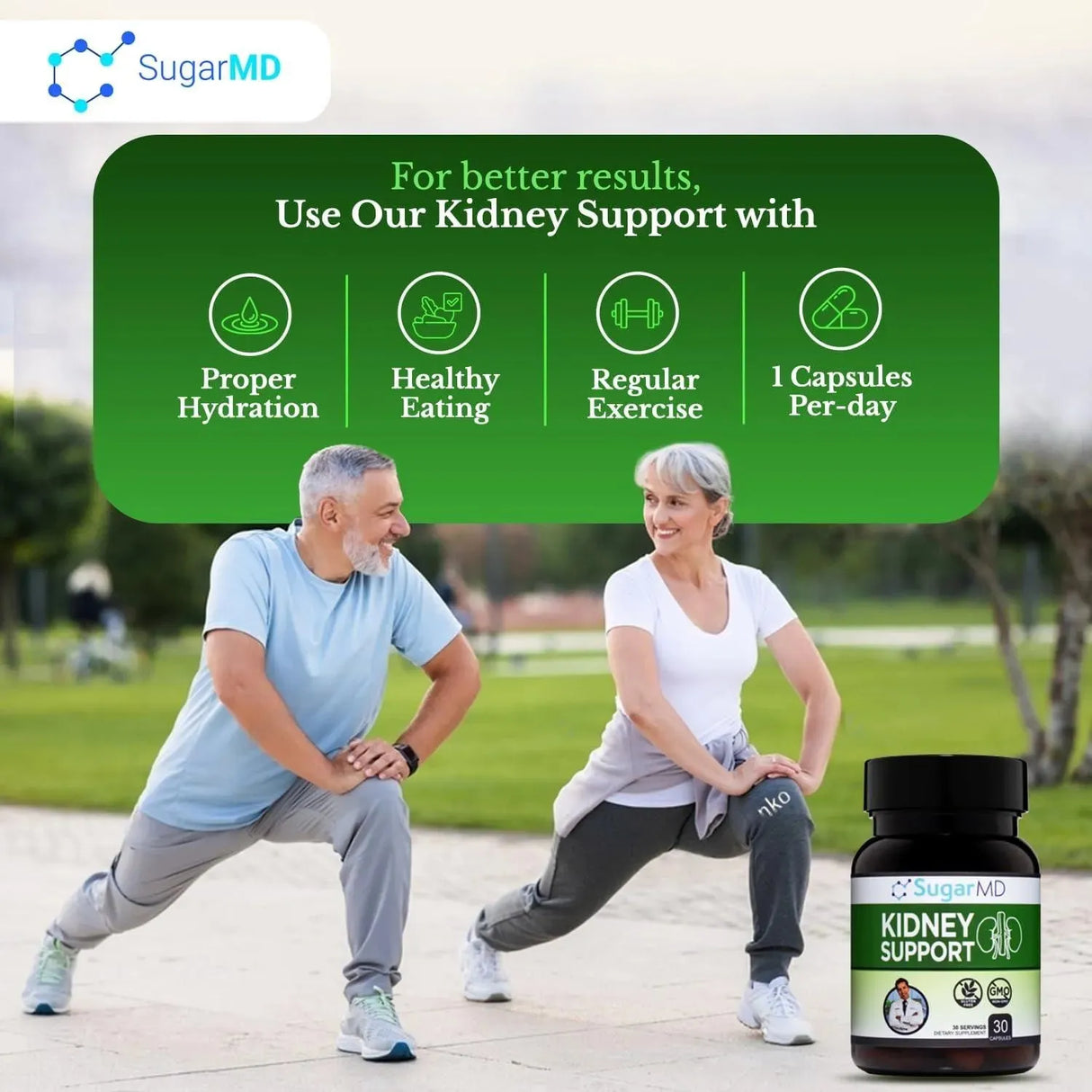 SUGARMD - SugarMD Dr. Ergin's Kidney Support 30 Capsulas - The Red Vitamin MX - Suplementos Alimenticios - {{ shop.shopifyCountryName }}