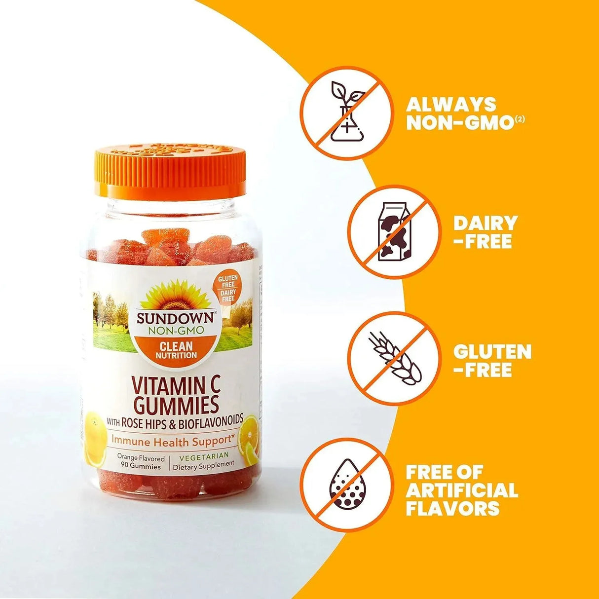 SUNDOWN - Nature's Bounty Sundown Vitamin C Gummies 90 Gomitas - The Red Vitamin MX - Suplementos Alimenticios - {{ shop.shopifyCountryName }}