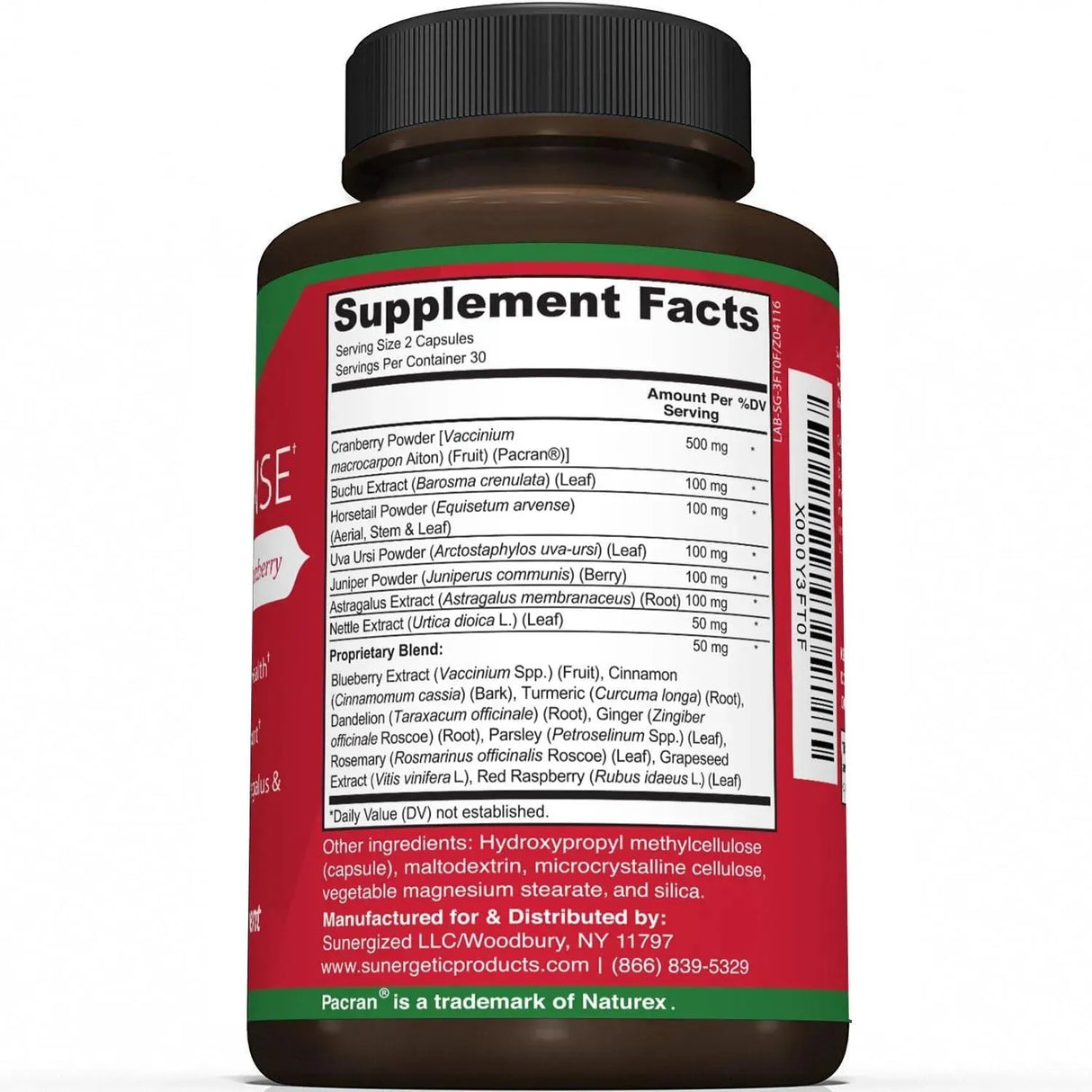 SUNERGETIC - Sunergetic Premium Kidney Cleanse 60 Capsulas - The Red Vitamin MX - Suplementos Alimenticios - {{ shop.shopifyCountryName }}