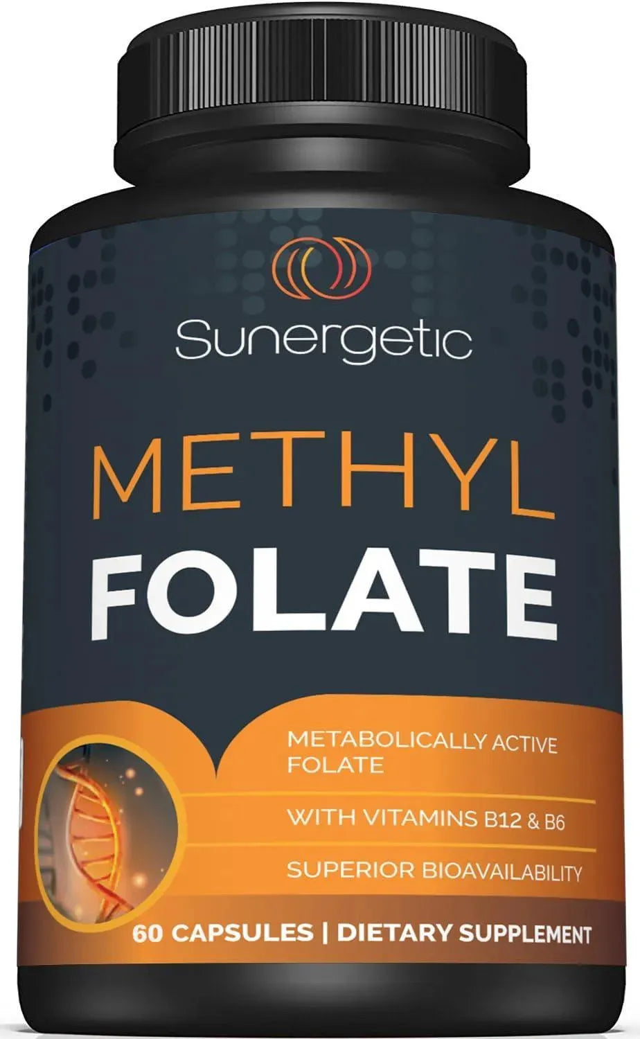 SUNERGETIC - Sunergetic Premium Methyl Folate 400mcg 60 Capsulas - The Red Vitamin MX - Suplementos Alimenticios - {{ shop.shopifyCountryName }}