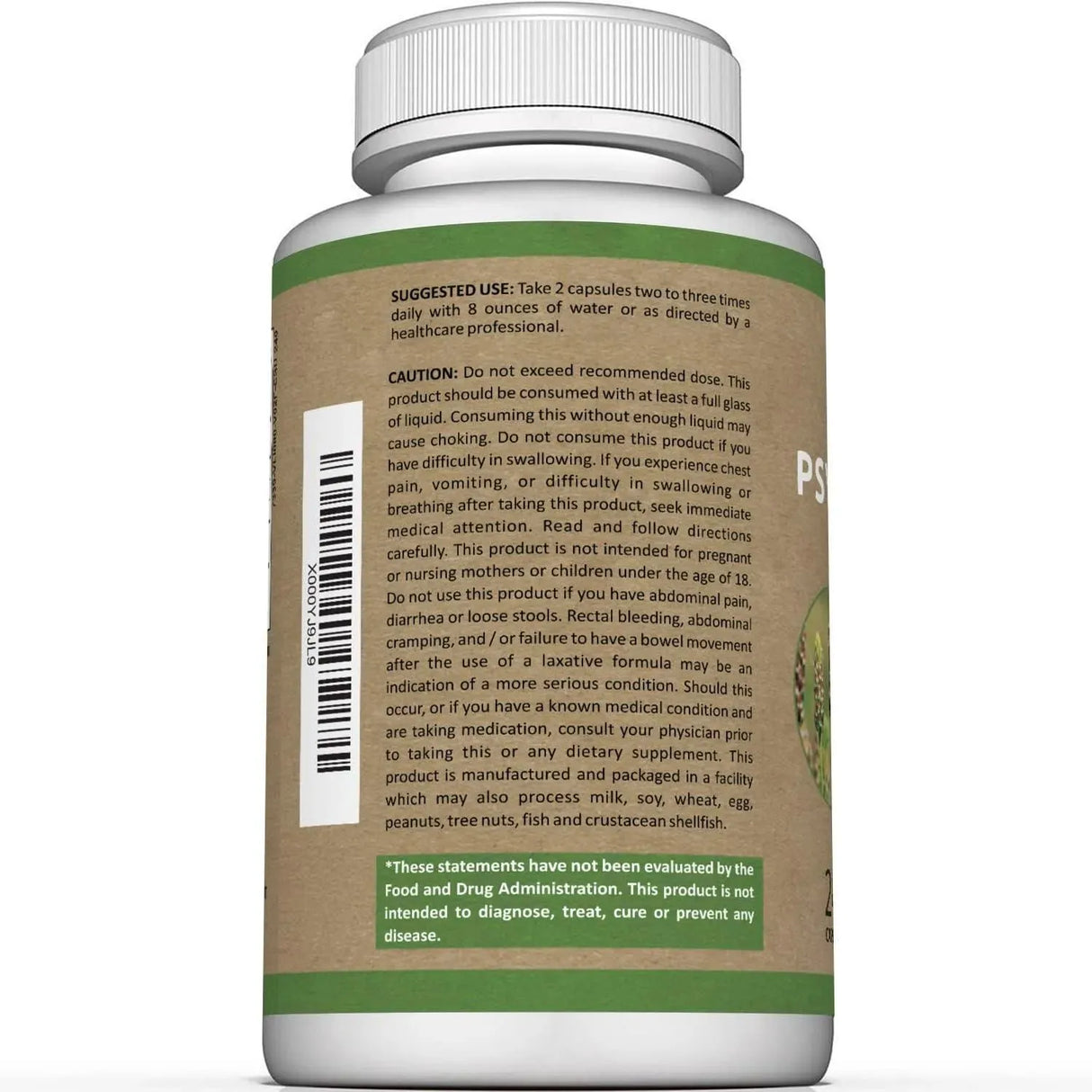 SUNERGETIC - Sunergetic Premium Psyllium Husk 1450Mg. 240 Capsulas - The Red Vitamin MX - Suplementos Alimenticios - {{ shop.shopifyCountryName }}