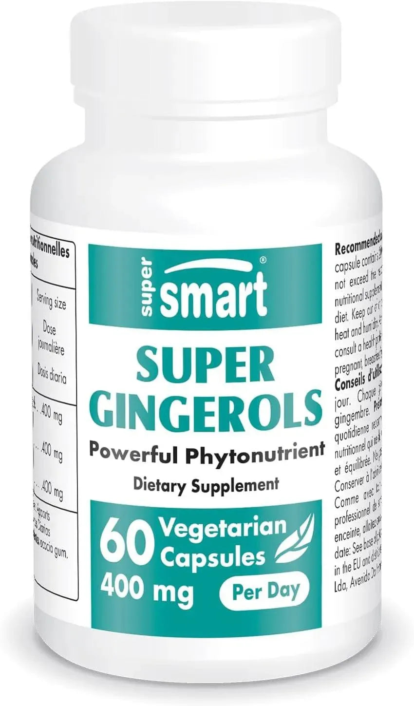 SUPER SMART - Supersmart Super Gingerols 400Mg. 60 Capsulas - The Red Vitamin MX - Suplementos Alimenticios - {{ shop.shopifyCountryName }}