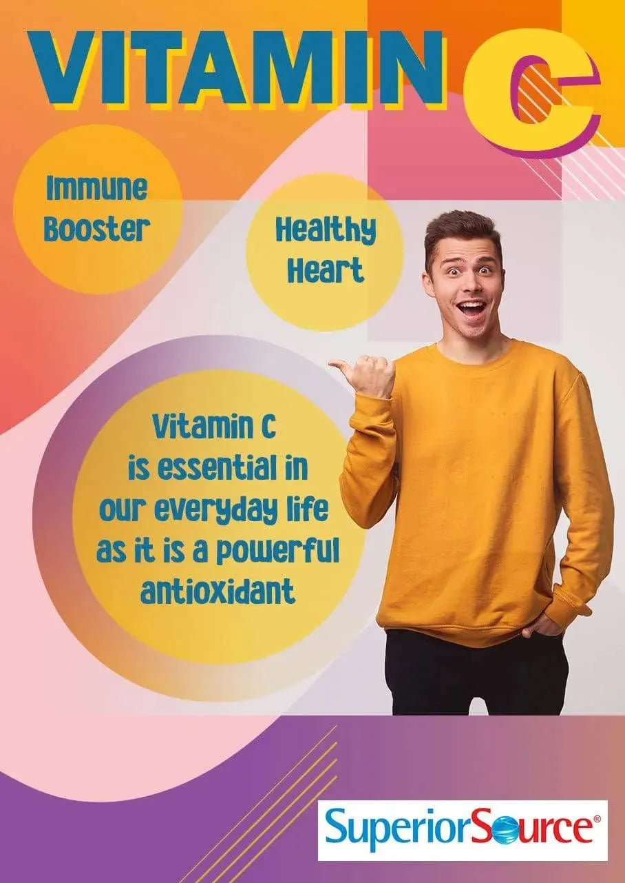 SUPERIOR SOURCE - Superior Source Vitamin C 500Mg. MicroLingual Tablets Tangy Orange Melts 90 Tabletas - The Red Vitamin MX - Suplementos Alimenticios - {{ shop.shopifyCountryName }}