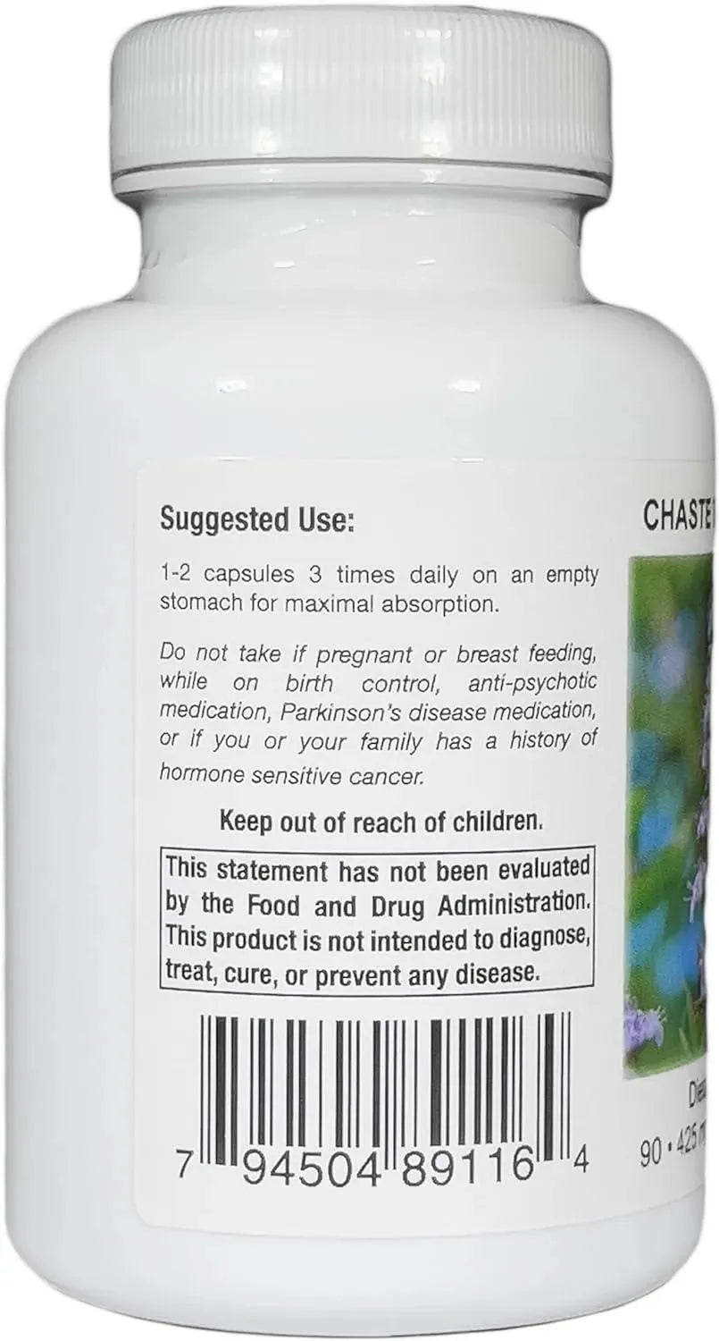 SUPREME NUTRITION - Supreme Nutrition Chaste Tree Supreme 90 Capsulas - The Red Vitamin MX - Suplementos Alimenticios - {{ shop.shopifyCountryName }}