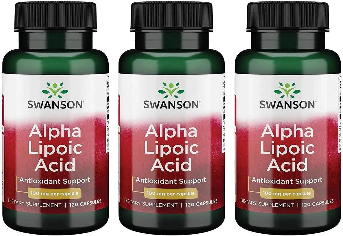 SWANSON - Swanson Alpha Lipoic Acid 100Mg. 360 Capsulas - The Red Vitamin MX - Suplementos Alimenticios - {{ shop.shopifyCountryName }}