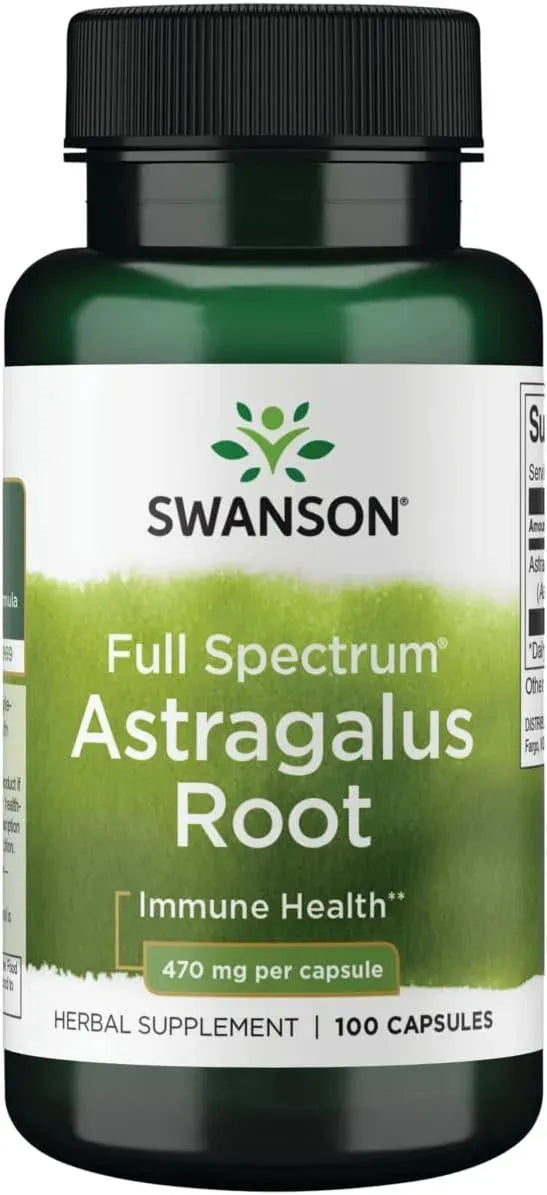 SWANSON - Swanson Astragalus Root 470Mg. 100 Capsulas - The Red Vitamin MX - Suplementos Alimenticios - {{ shop.shopifyCountryName }}