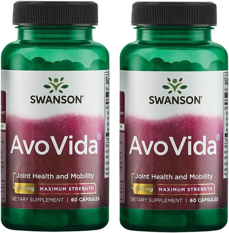SWANSON - Swanson Avocado Soy AvoVida 300Mg. 60 Capsulas 2 Pack - The Red Vitamin MX - Suplementos Alimenticios - {{ shop.shopifyCountryName }}