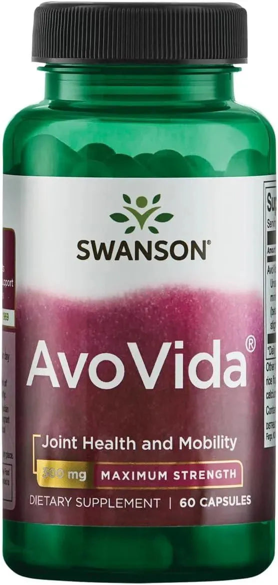 SWANSON - Swanson Avocado Soy AvoVida 300Mg. 60 Capsulas - The Red Vitamin MX - Suplementos Alimenticios - {{ shop.shopifyCountryName }}