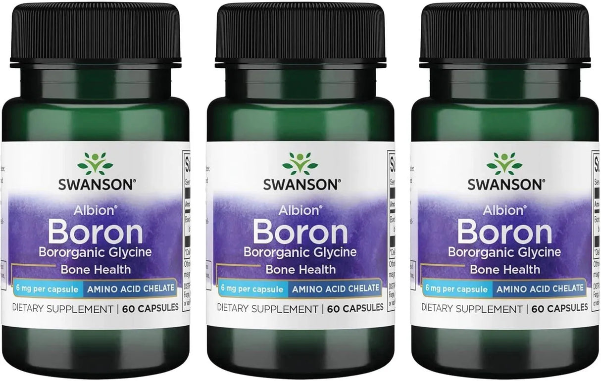 SWANSON - Swanson Boron from Albion 6 Mg. 60 Capsulas 3 Pack - The Red Vitamin MX - Suplementos Alimenticios - {{ shop.shopifyCountryName }}