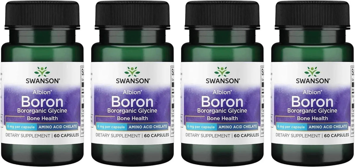 SWANSON - Swanson Boron from Albion 6 Mg. 60 Capsulas 4 Pack - The Red Vitamin MX - Suplementos Alimenticios - {{ shop.shopifyCountryName }}