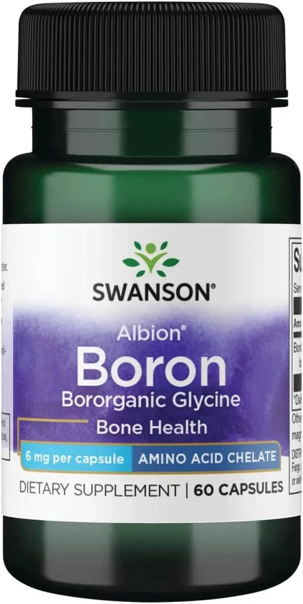 SWANSON - Swanson Boron from Albion 6 Mg. 60 Capsulas - The Red Vitamin MX - Suplementos Alimenticios - {{ shop.shopifyCountryName }}