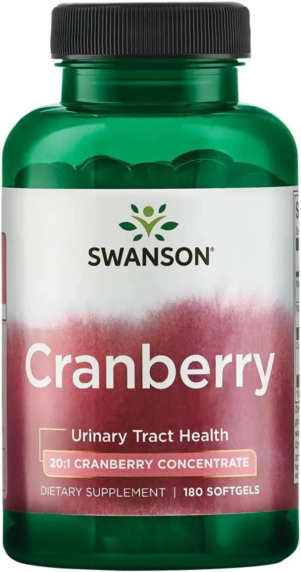 SWANSON - Swanson Cranberry 180 Capsulas Blandas - The Red Vitamin MX - Suplementos Alimenticios - {{ shop.shopifyCountryName }}