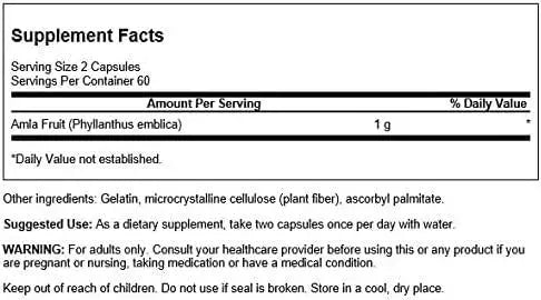 SWANSON - Swanson Full Spectrum Amla Fruit 500Mg. 120 Capsulas - The Red Vitamin MX - Suplementos Alimenticios - {{ shop.shopifyCountryName }}