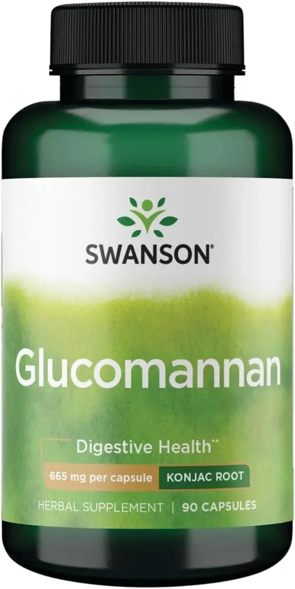 SWANSON - Swanson Glucomannan (Konjac Root) 665Mg. 90 Capsulas - The Red Vitamin MX - Suplementos Alimenticios - {{ shop.shopifyCountryName }}