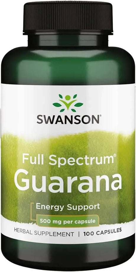 SWANSON - Swanson Guarana 500Mg. 100 Capsulas - The Red Vitamin MX - Suplementos Alimenticios - {{ shop.shopifyCountryName }}
