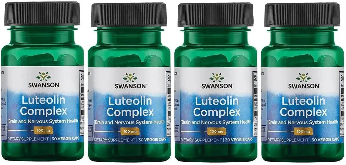 SWANSON - Swanson Luteolin Complex w/Rutin 30 Capsulas 4 Pack - The Red Vitamin MX - Suplementos Alimenticios - {{ shop.shopifyCountryName }}
