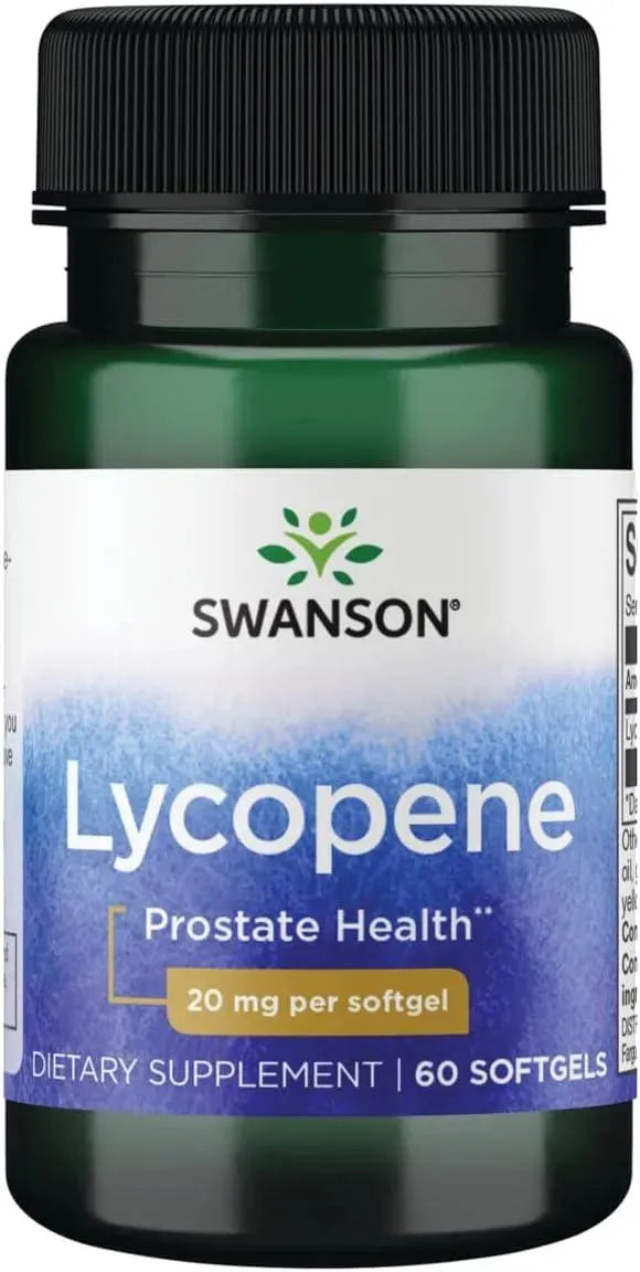SWANSON - Swanson Lycopene 20Mg. 60 Capsulas Blandas - The Red Vitamin MX - Suplementos Alimenticios - {{ shop.shopifyCountryName }}