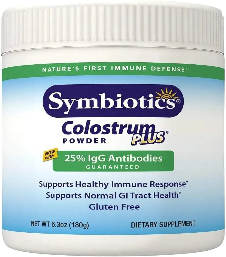 SYMBIOTICS - Symbiotics Colostrum Plus Powder 180 Gr. - The Red Vitamin MX - Suplementos Alimenticios - {{ shop.shopifyCountryName }}