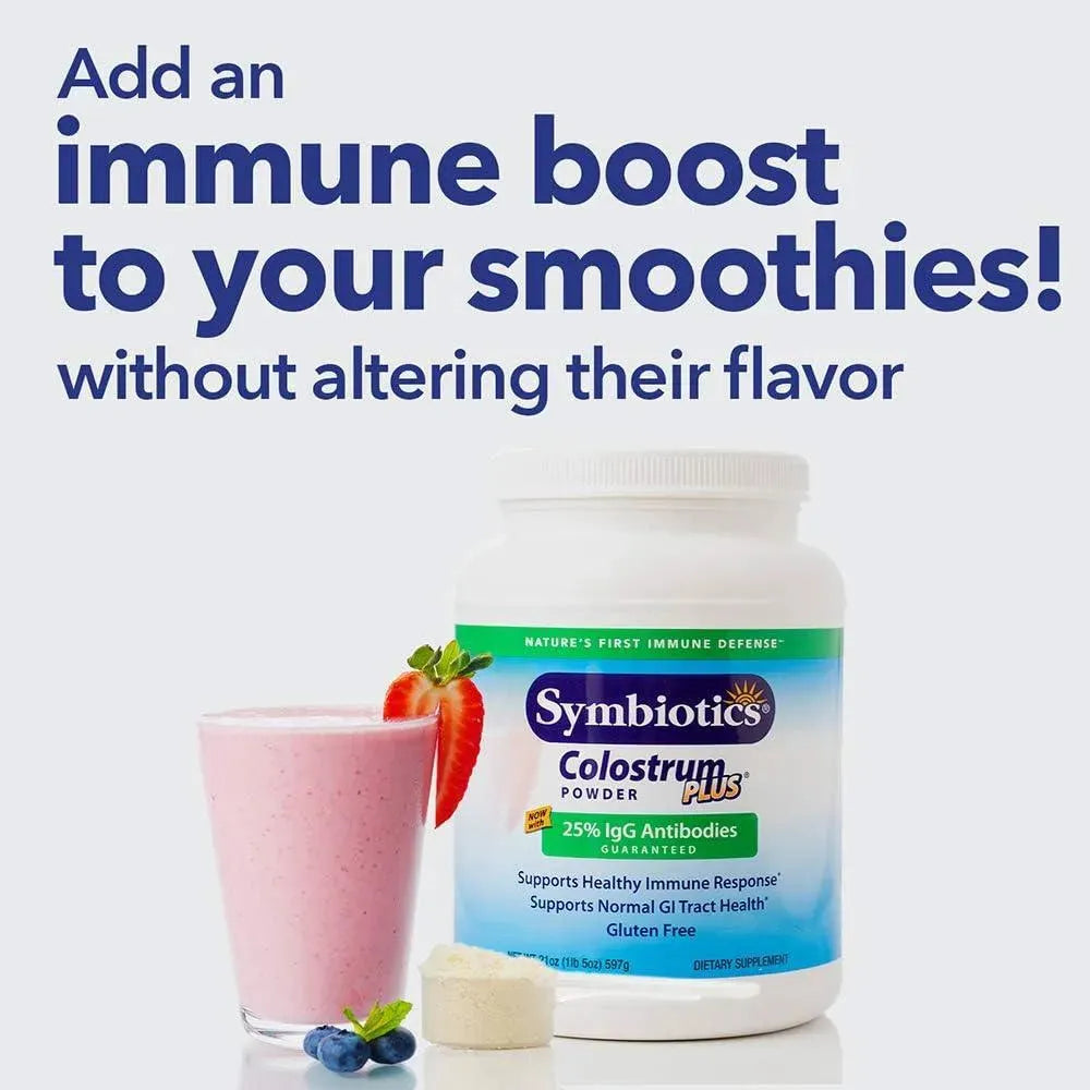 SYMBIOTICS - Symbiotics Colostrum Plus Powder 63.8Gr. - The Red Vitamin MX - Suplementos Alimenticios - {{ shop.shopifyCountryName }}