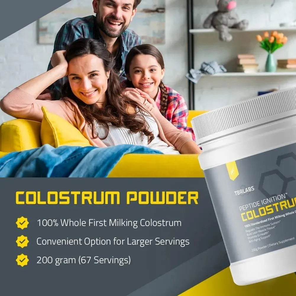 TBR LABS - TBR Labs Bovine Colostrum Powder with Immunoglobulins and Lactoferrin 200Gr. - The Red Vitamin MX - Suplementos Alimenticios - {{ shop.shopifyCountryName }}