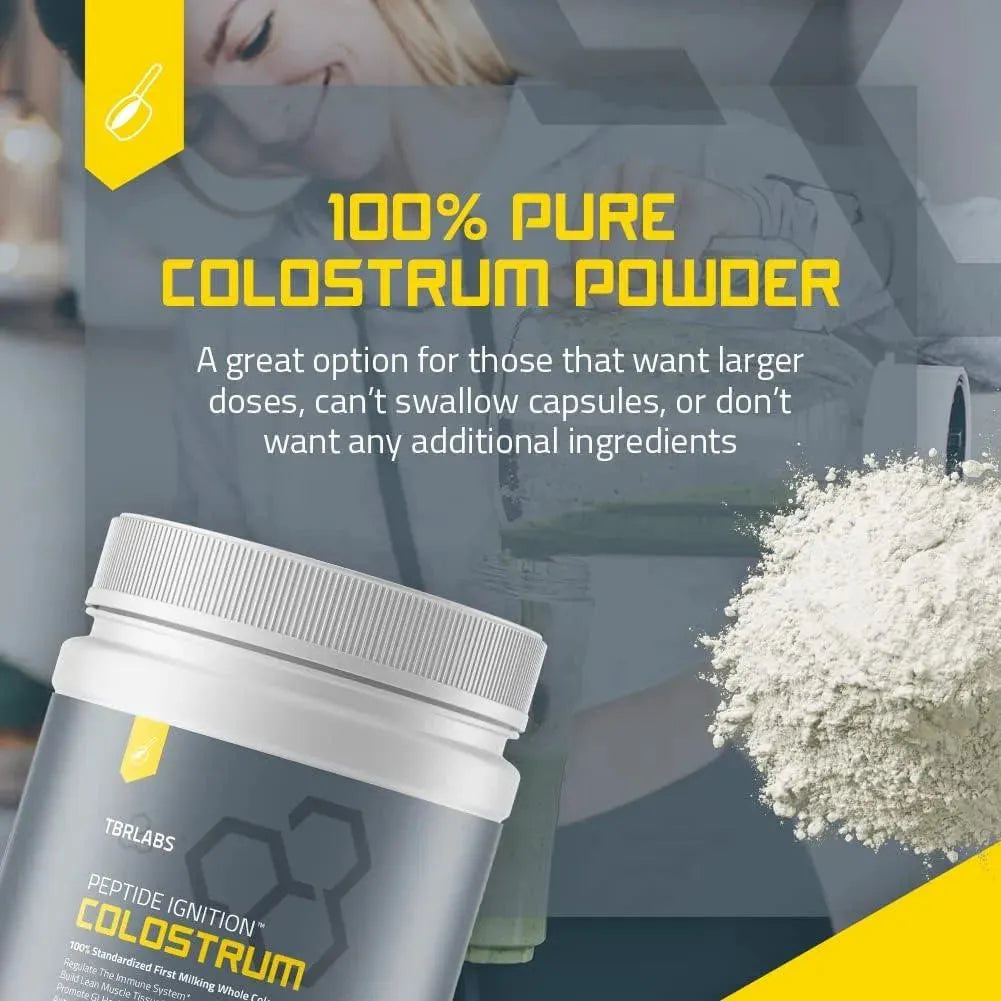 TBR LABS - TBR Labs Bovine Colostrum Powder with Immunoglobulins and Lactoferrin 200Gr. - The Red Vitamin MX - Suplementos Alimenticios - {{ shop.shopifyCountryName }}