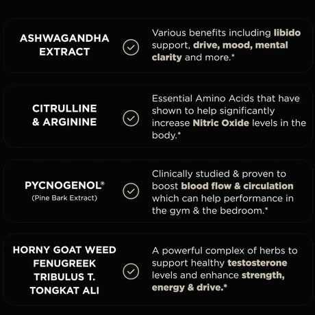 TERRA ELMNT - Terra Elmnt Ashwagandha, Tongkat Ali, Pycnogenol, Tribulus 21800Mg. 90 Capsulas - The Red Vitamin MX - Suplementos Alimenticios - {{ shop.shopifyCountryName }}