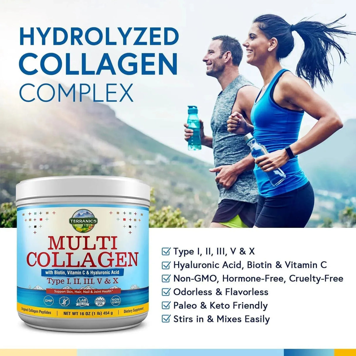 TERRANICS - Terranics Multi Collagen Powder 454Gr. - The Red Vitamin MX - Suplementos Alimenticios - {{ shop.shopifyCountryName }}