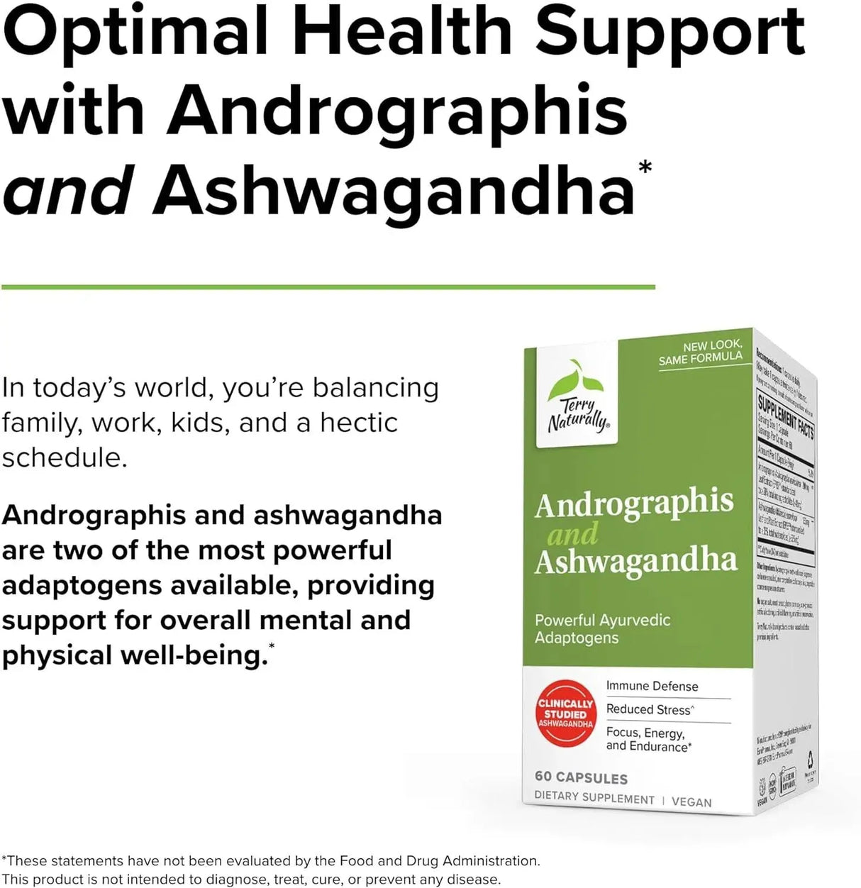 TERRY NATURALLY - Terry Naturally Andrographis and Ashwagandha 60 Capsulas - The Red Vitamin MX - Suplementos Alimenticios - {{ shop.shopifyCountryName }}