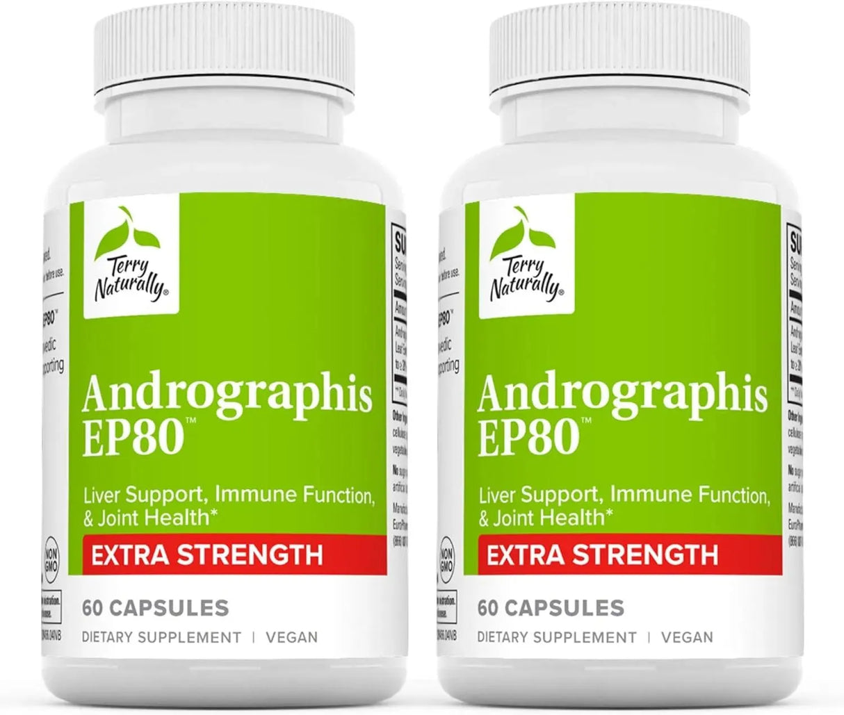 TERRY NATURALLY - Terry Naturally Andrographis EP80 Extra Strength 60 Capsulas 2 Pack - The Red Vitamin MX - Suplementos Alimenticios - {{ shop.shopifyCountryName }}