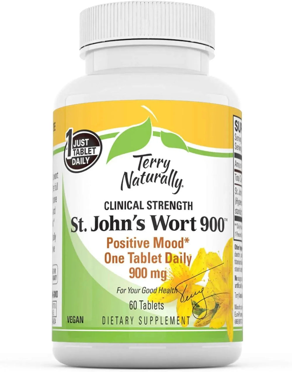 TERRY NATURALLY - Terry Naturally St John's Wort 900 60 Tabletas - The Red Vitamin MX - Suplementos Alimenticios - {{ shop.shopifyCountryName }}
