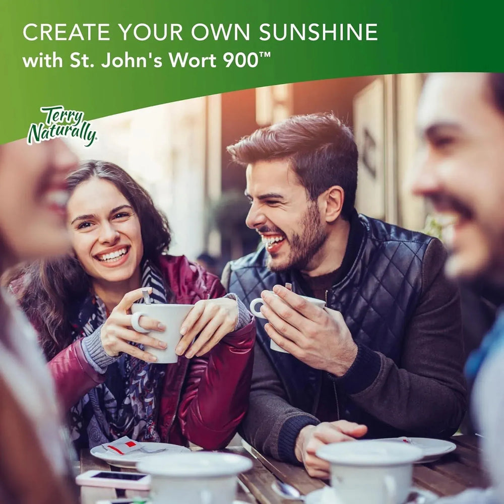 TERRY NATURALLY - Terry Naturally St John's Wort 900 60 Tabletas - The Red Vitamin MX - Suplementos Alimenticios - {{ shop.shopifyCountryName }}