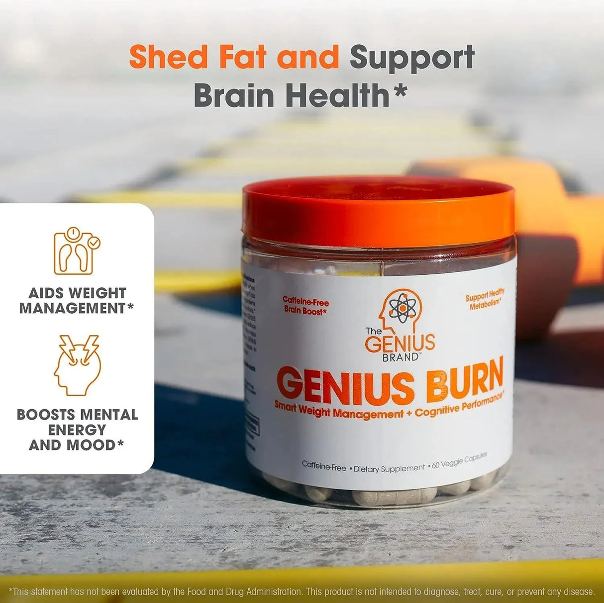 THE GENIUS BRAND - The Genius Brand Genius Thermogenic Fat Burner 60 Capsulas - The Red Vitamin MX - Suplementos Alimenticios - {{ shop.shopifyCountryName }}