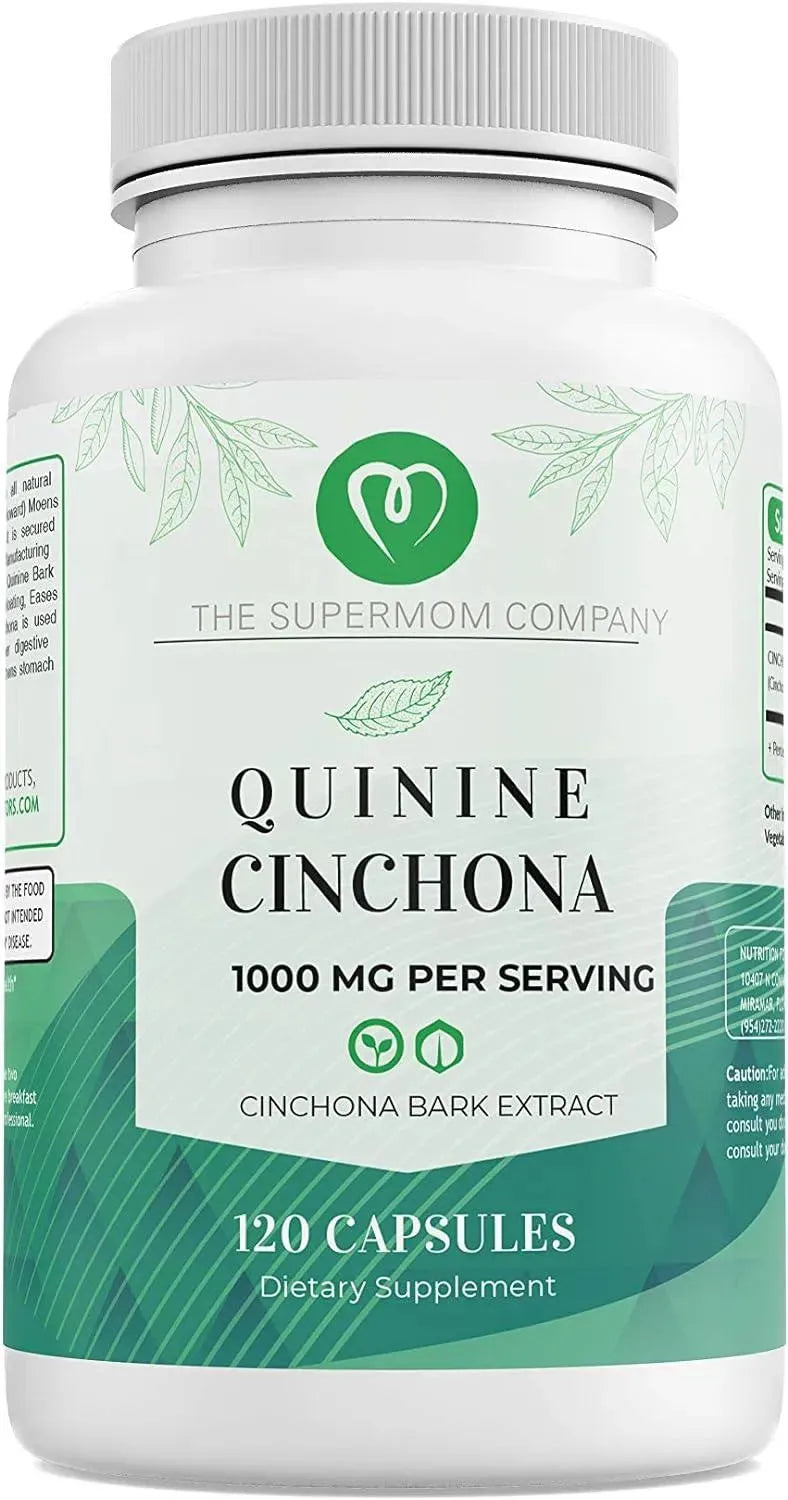 THE SUPERMOM COMPANY - The Supermom Company Quinine Cinchona Bark Extract 1000Mg. 120 Capsulas - The Red Vitamin MX - Suplementos Alimenticios - {{ shop.shopifyCountryName }}