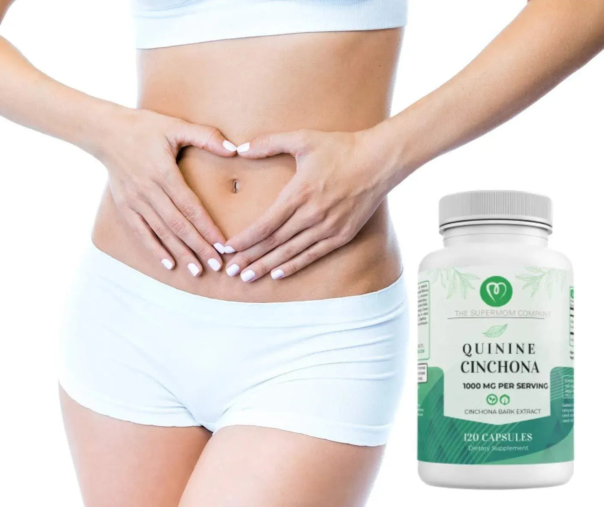 THE SUPERMOM COMPANY - The Supermom Company Quinine Cinchona Bark Extract 1000Mg. 120 Capsulas - The Red Vitamin MX - Suplementos Alimenticios - {{ shop.shopifyCountryName }}