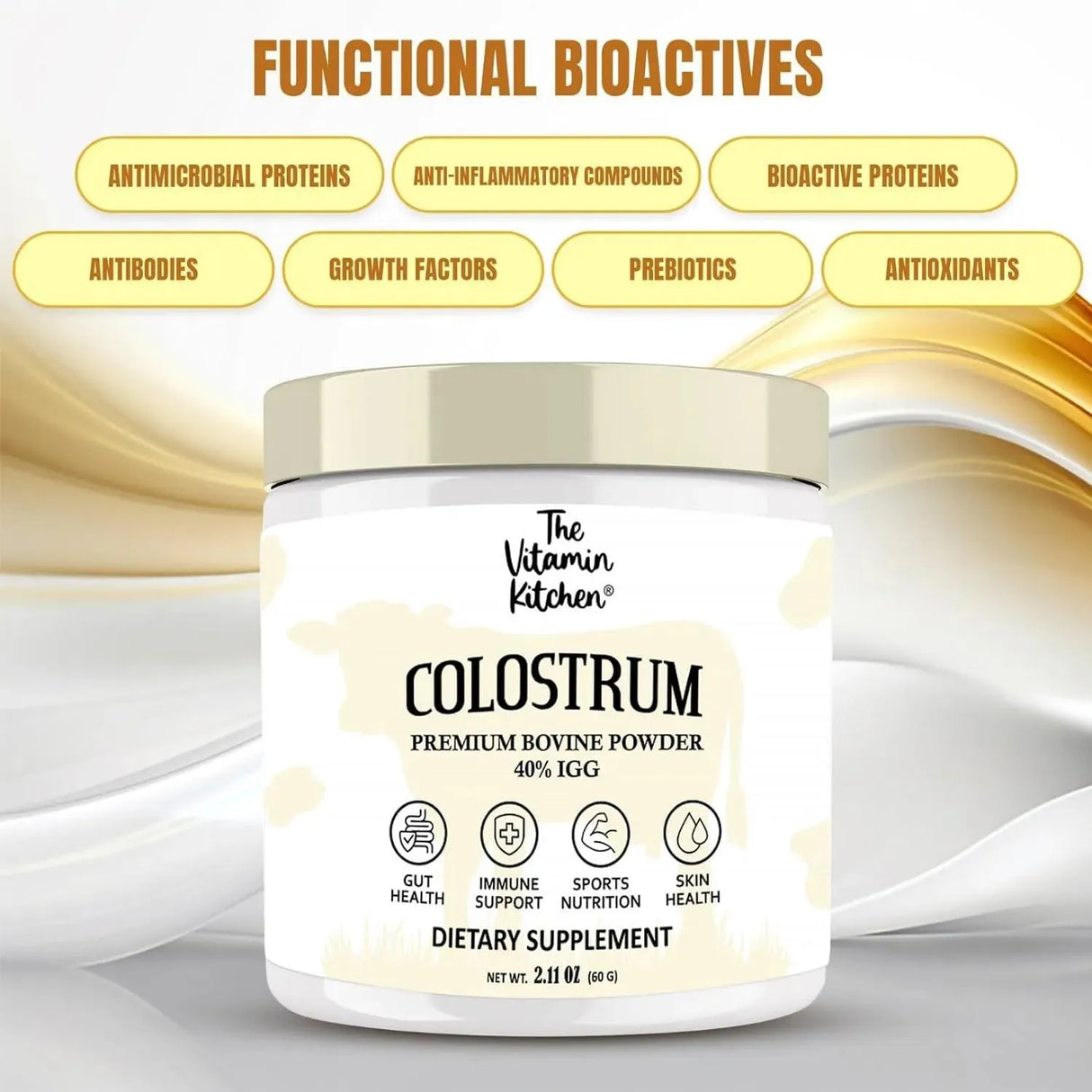 THE VITAMIN KITCHEN - The Vitamin Kitchen Colostrum Powder 60 Servicios 60Gr. - The Red Vitamin MX - Suplementos Alimenticios - {{ shop.shopifyCountryName }}